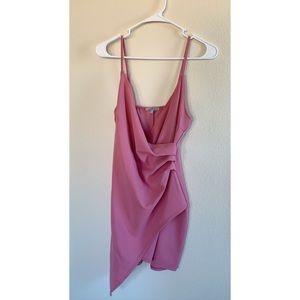 Asymmetrical Bodycon Mini Dress